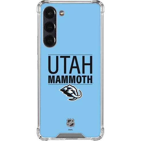 NHL Utah Mammoth Line-Up Series Galaxy S24 FE Clear Case